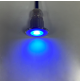 Single Pods Waterproof IP67 - Flat Surface LED Step/Stair/Deck  - LFLAT POLISHED STAINLESS STEEL LED COURTESY LIGHT- 12 volts - available n blue cool white and warm white color - WK-SS1FPSX - AZLED
